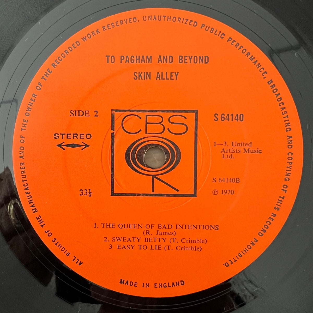 Skin Alley - To Pagham And Beyond / 1. UK-Press. 1970 - (M-/VG++)