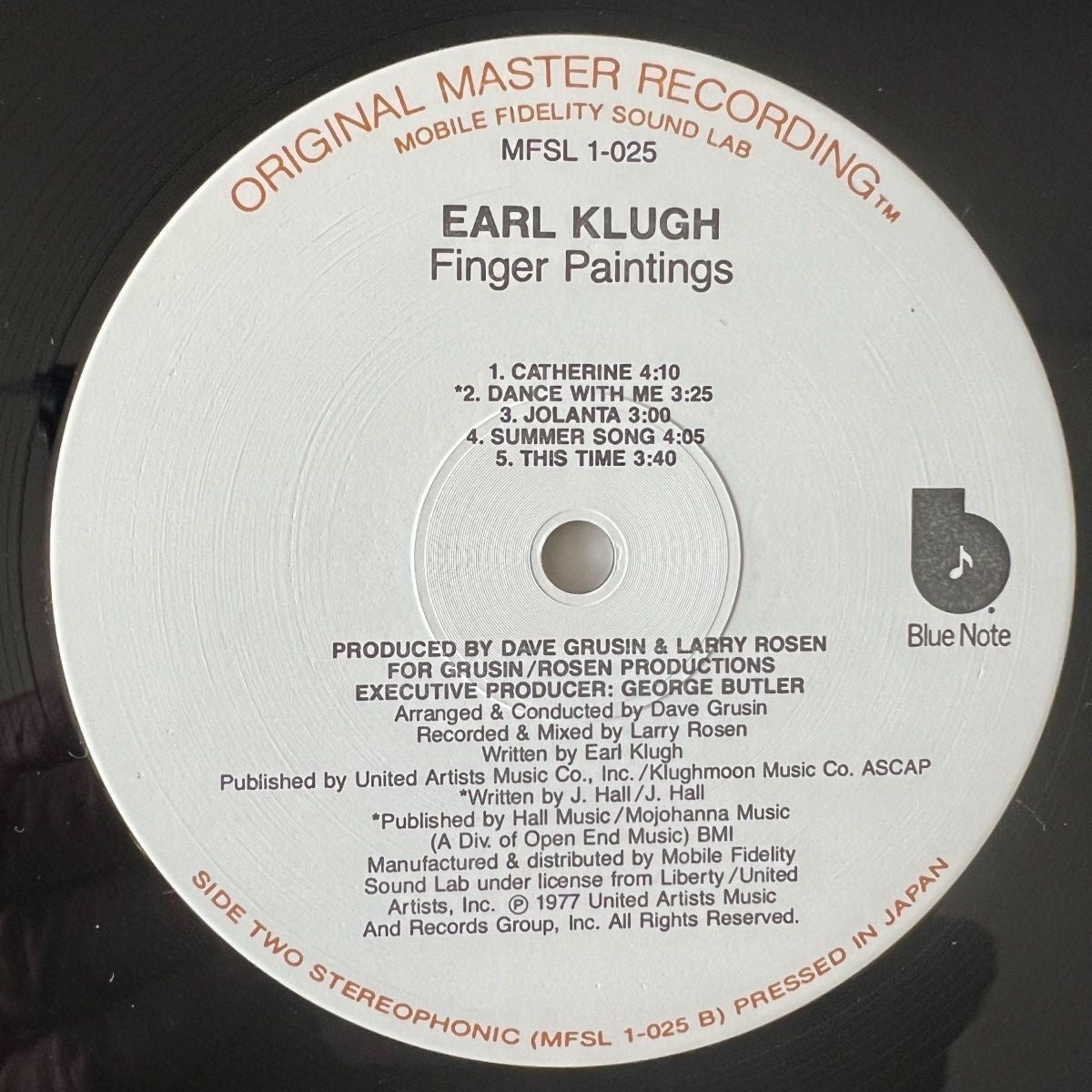 Earl Klugh - Finger Paintings / Audiophile MFSL 1980 - (M-/VG++)