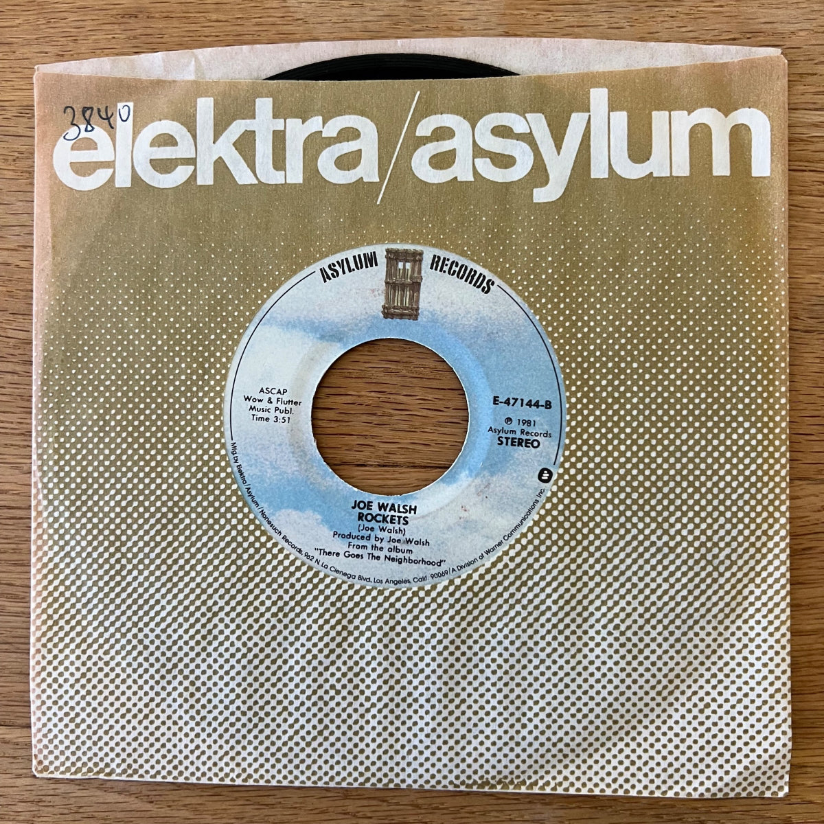Joe Walsh - A Life Of Illusion / 1. US-Press. 1981 - (M-/VG+)