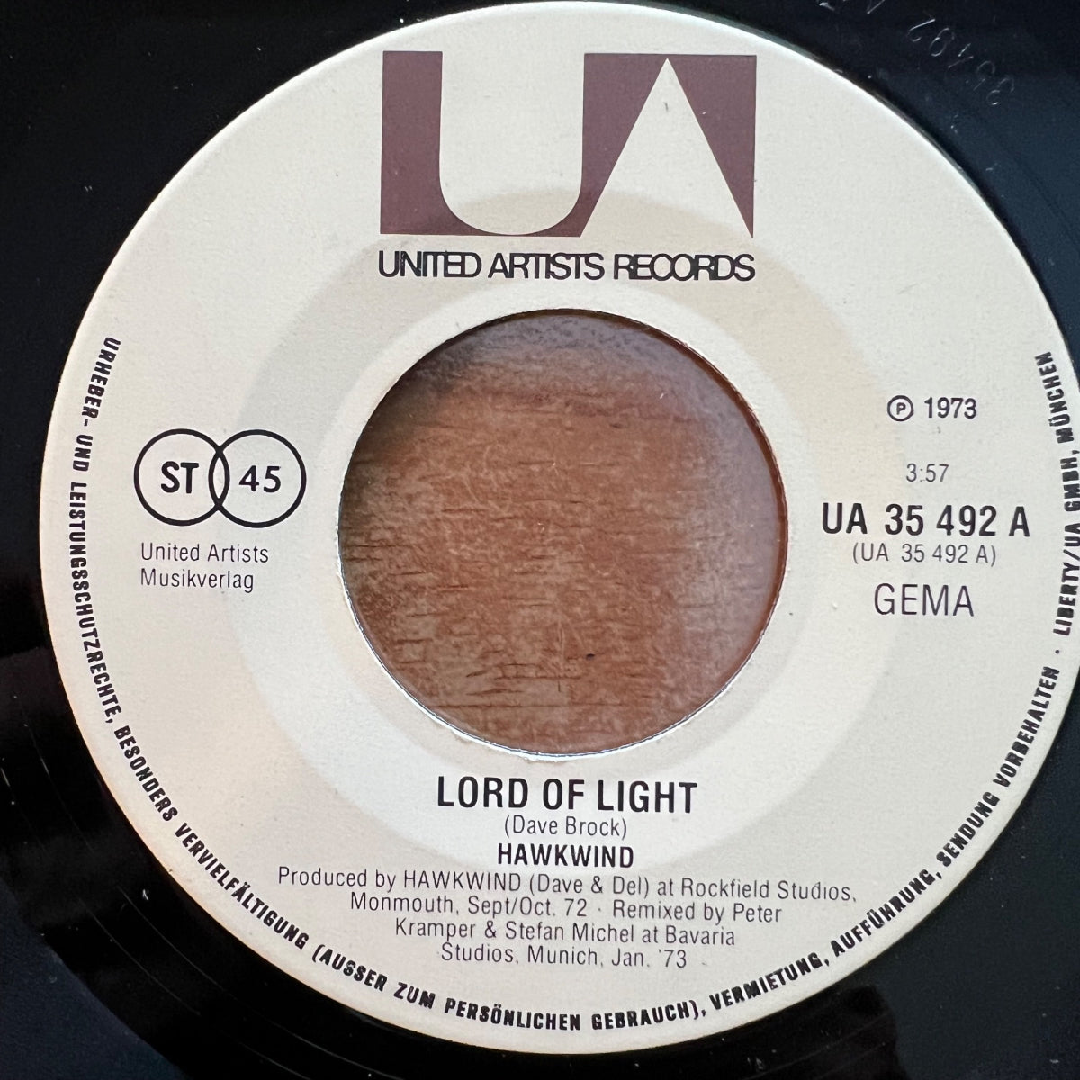 Hawkwind - Lord Of Light / 1st Press. 1973 - (VG++/VG)