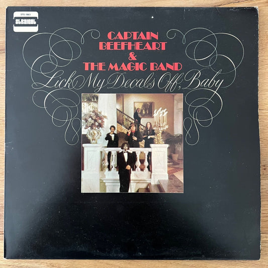 Captain Beefheart & The Magic Band - Lick My Decals Off Baby / 1re édition britannique. 1970 - (Valeur VG++/Valeur VG++)