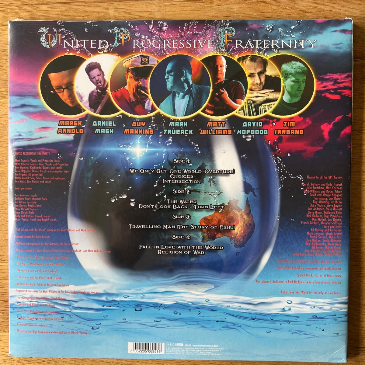 United Progressive Fraternity - Fall In Love With The World / 2 LP - 1st EU Press. 2014 - Incl. CD - (Mint & Sealed)