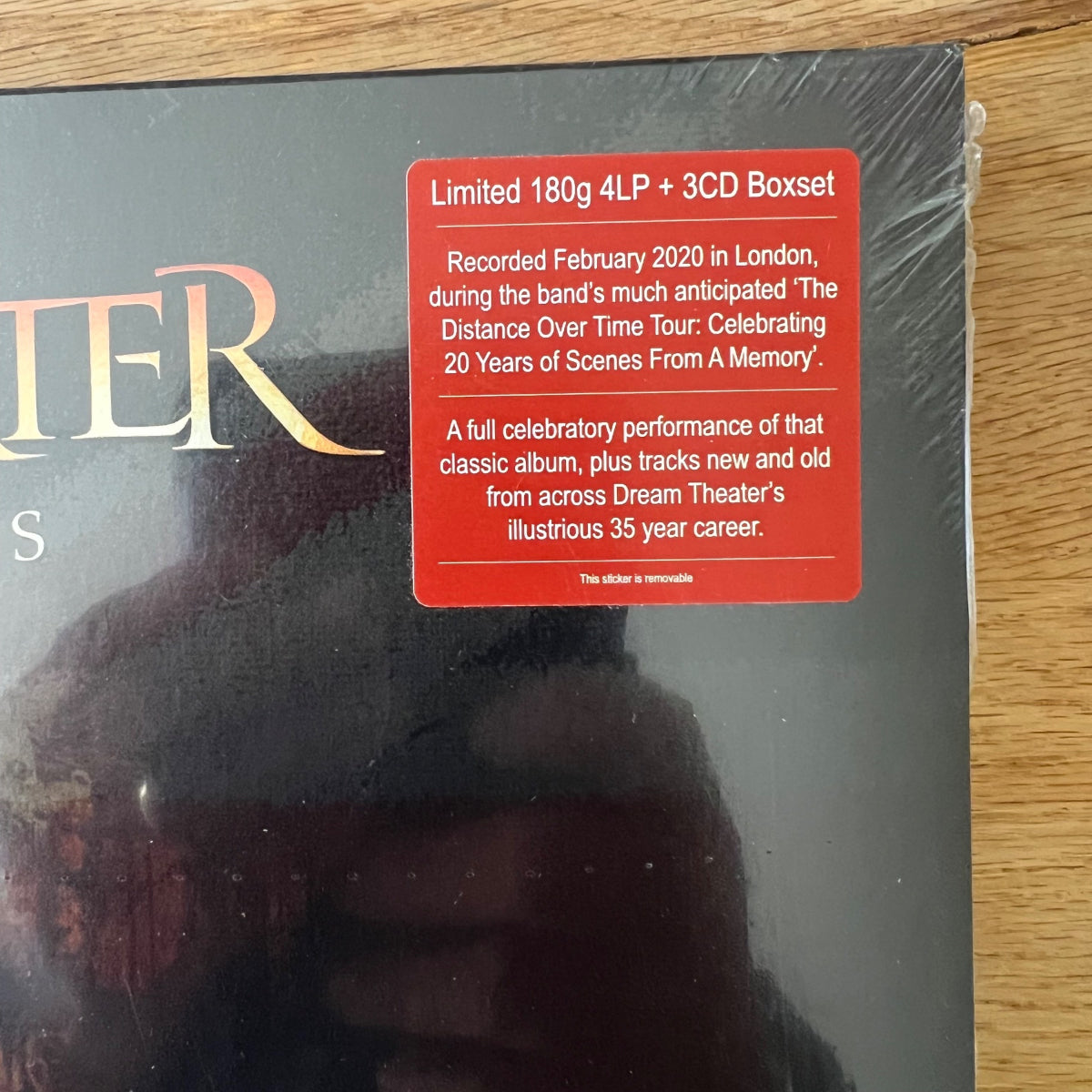 Dream Theater - Distant Memories, Live In London / 4 LP Box incl. 3 CD - 1. EU-Press. 2020 - (Mint & Sealed)