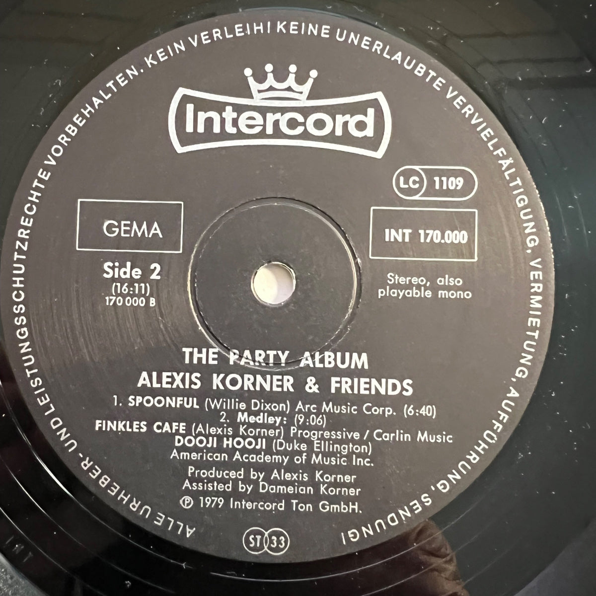 Alexis Korner & Friends -. The Party Album / 2 LP - 1. D-Press. 1979 - (M-/VG++)