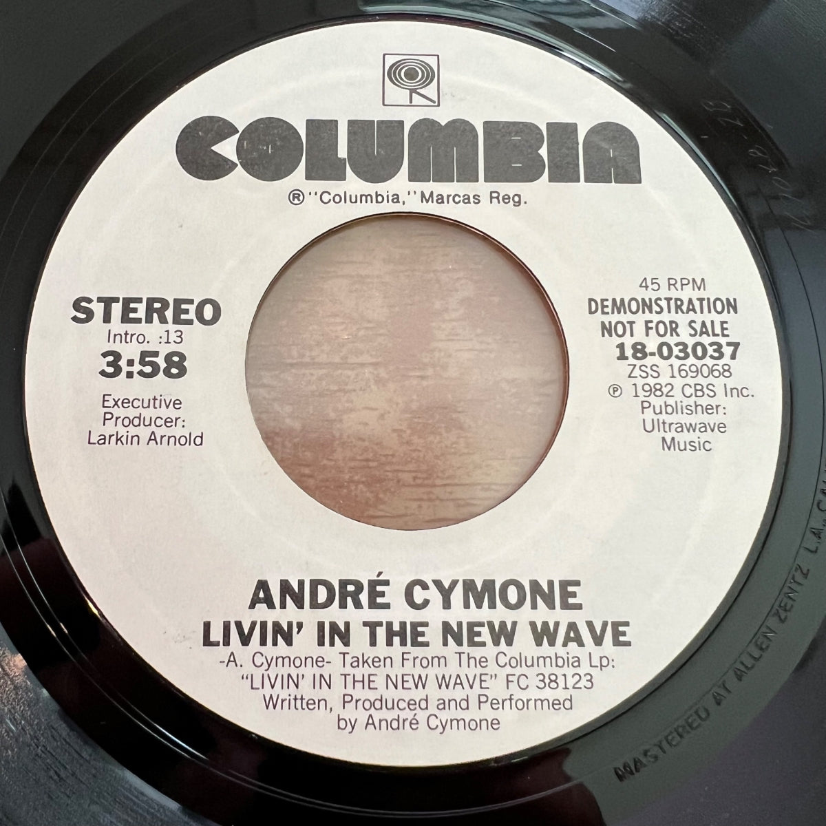 André Cymone - Livin' In The New Wave / US-Promo 1982 - (M-/Neutral)