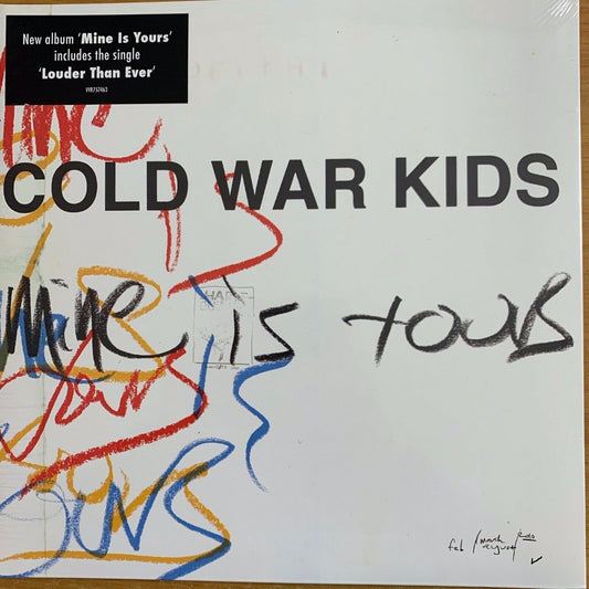 Cold War Kids - Mine Is Yours / 1. EU Press. 2011 - (Mint & Sealed)