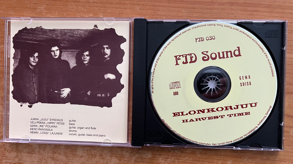 Elonkorjuu - Harvest Time / CD - 1. Press. 1995 on CD - (M-/M-)