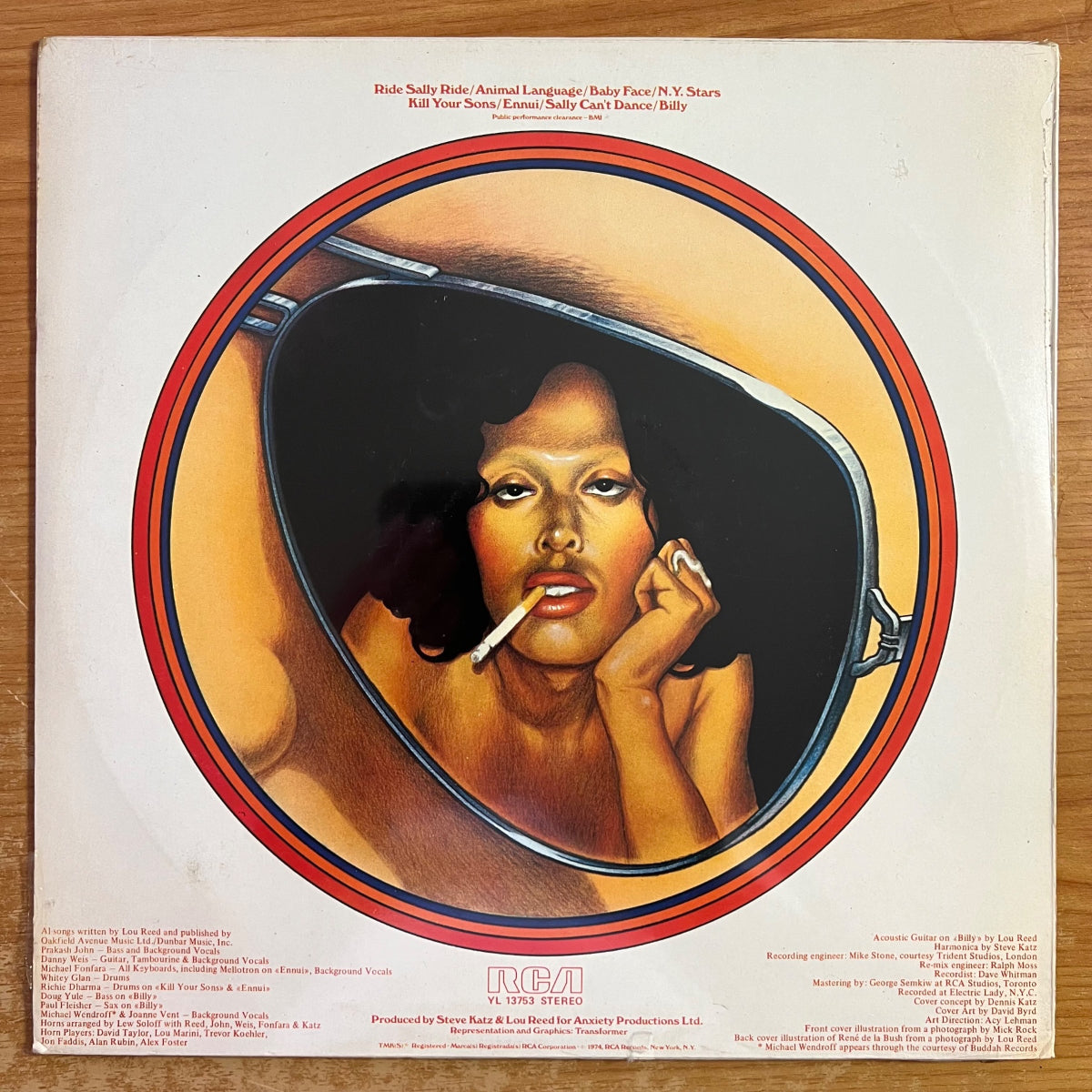 Lou Reed - Sally Can't Dance / 1. Italy-Press. 1981 - (Mint & Sealed)