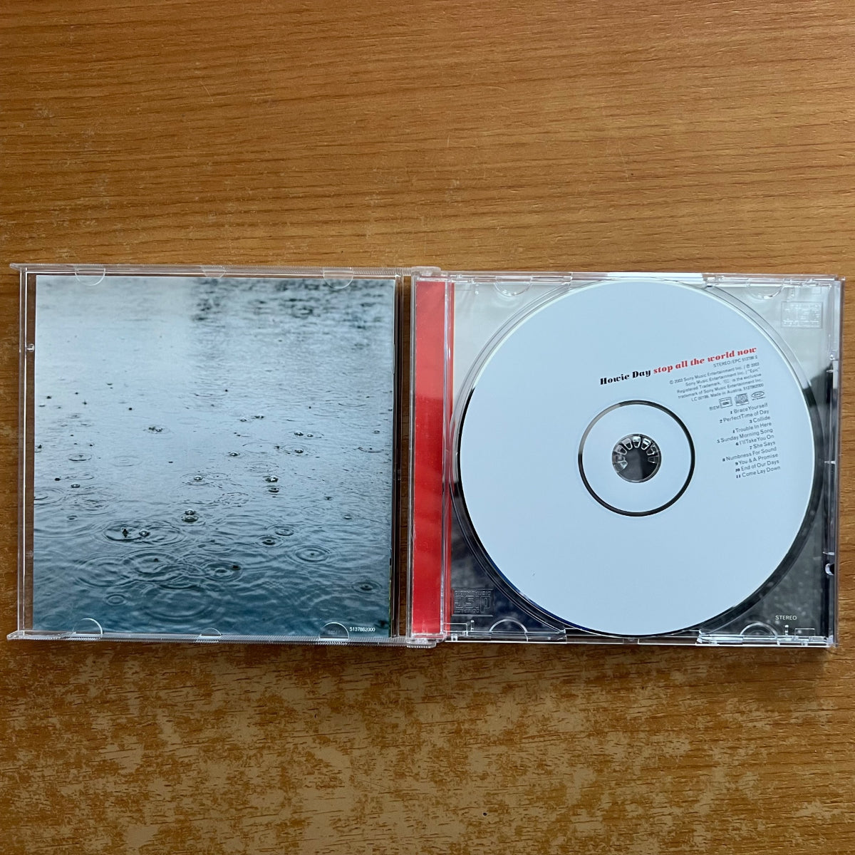 Howie Day - Stop All The World Now / CD - 1. EU-Press. 2003 - (M-/M-)