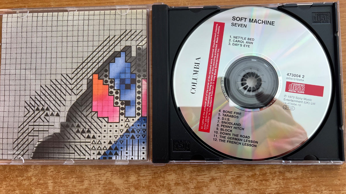 Soft Machine - Seven / CD - 1st EU Press. 1993 on CD - (M-/M-)