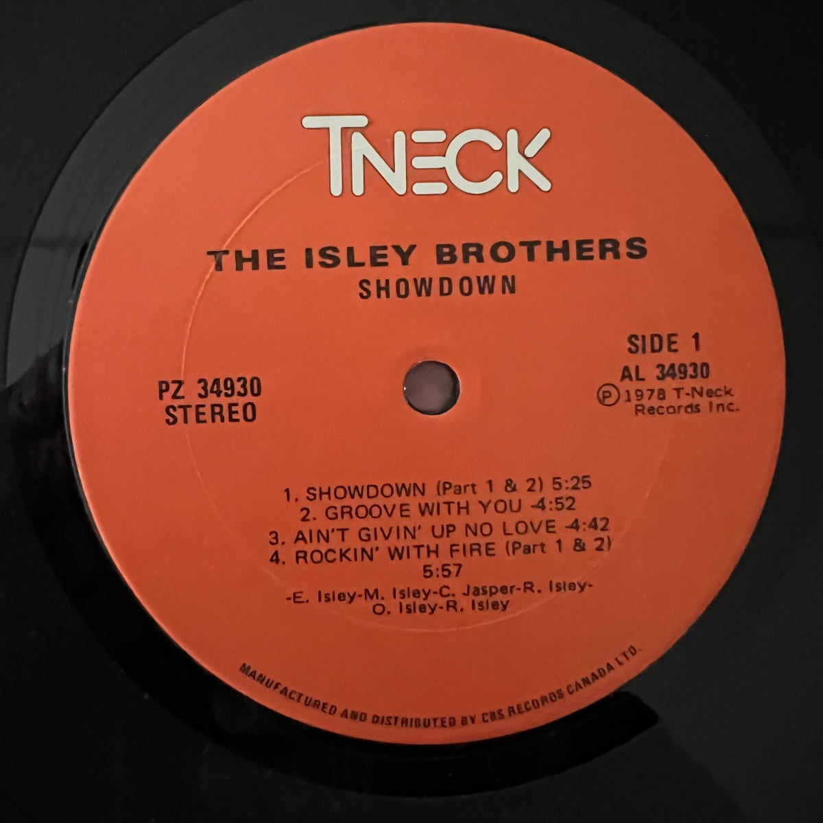 Isley Brothers - Showdown / 1. Canada Press. 1978 - (M-/VG++)