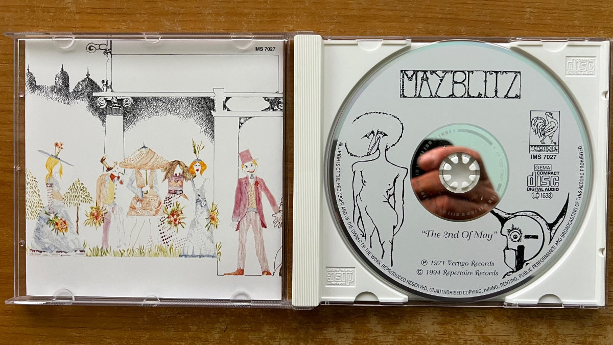May Blitz - The 2nd Of May / CD - 1st D-Press. 1994 on CD - (M-/M-)