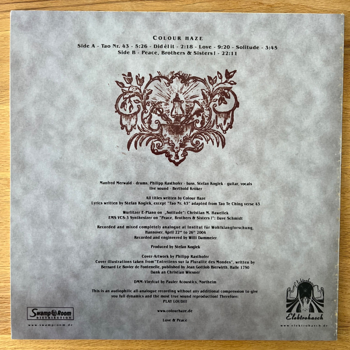 Color Haze - Identique / D-Press. 2007 - Audiophile Press. - (Neuf/Neuf)