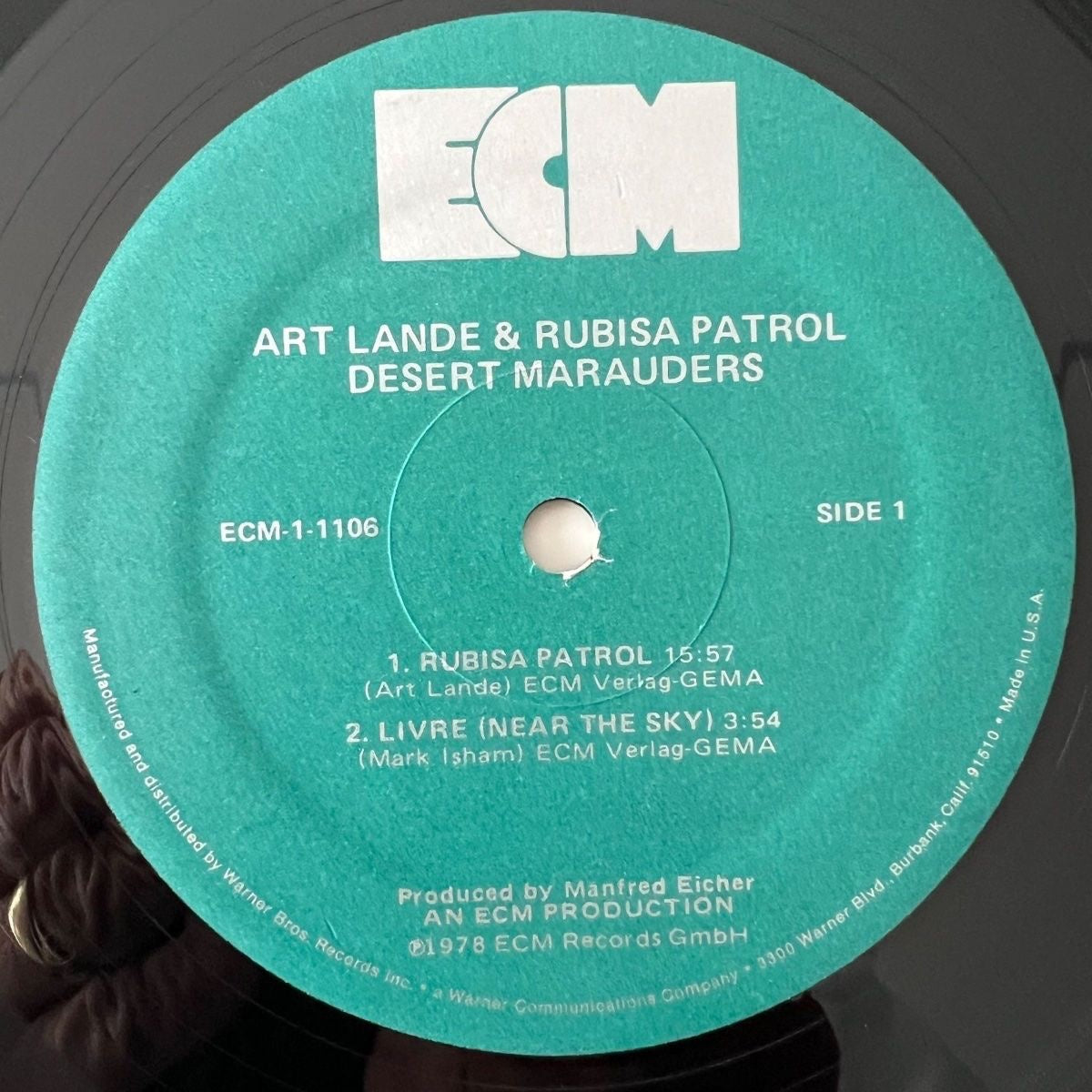 Art Lande & Rubisa Patrol - Desert Marauders / 1. US 1978