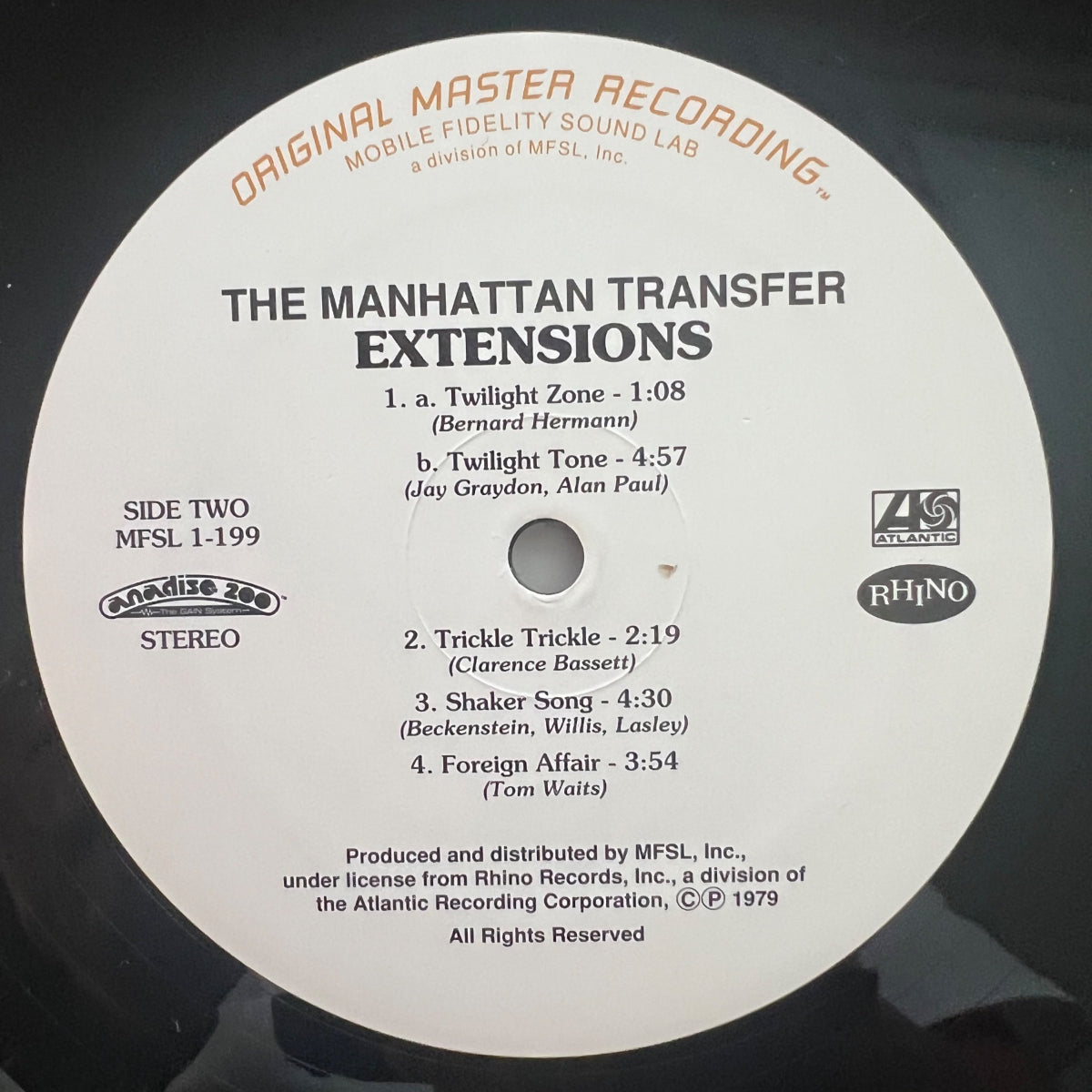 Manhattan Transfer - Extensions / Audiophile MFSL 1994 - (Mint)
