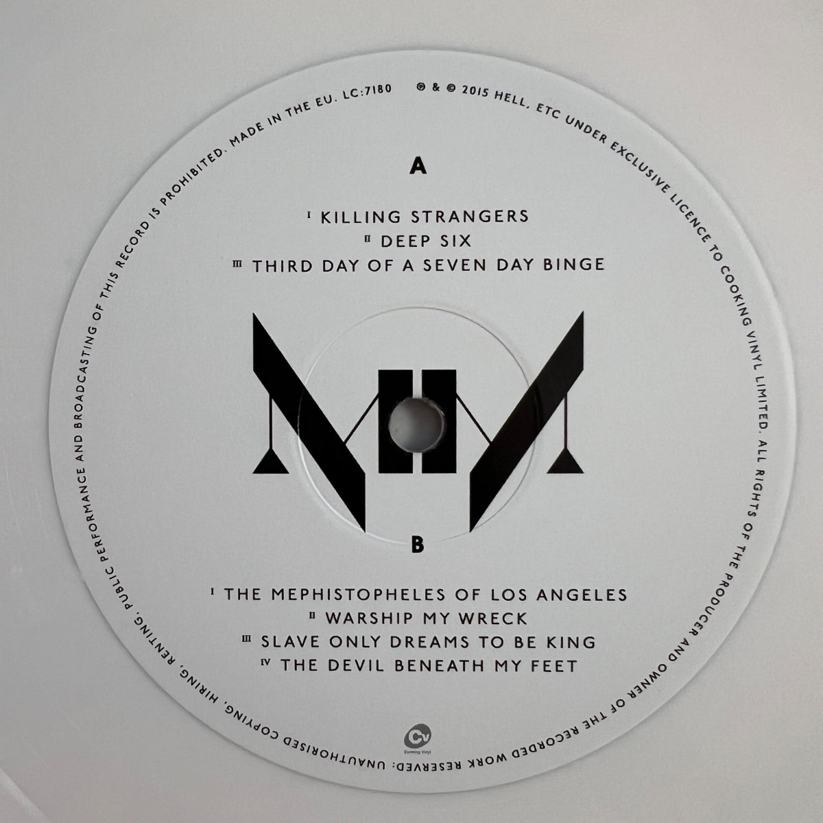 Marilyn Manson - The Pale Emperor / 2 LP -1. EU-Press. 2015 - (M-/M-)