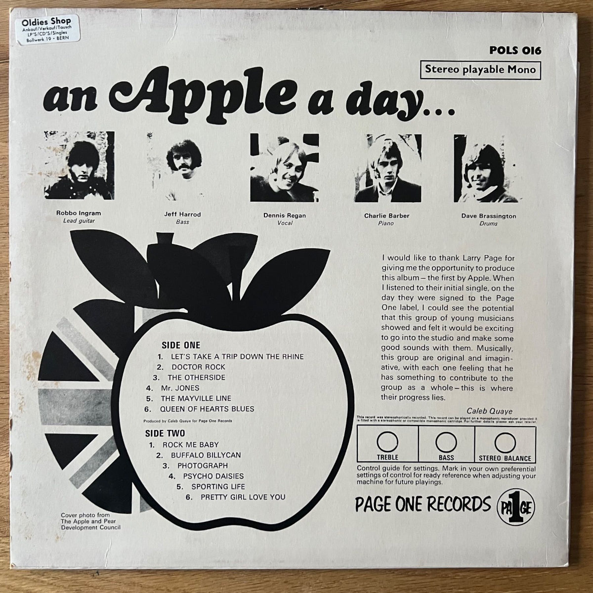 Apple - An Apple A Day / Reissue - Toller 60's Rock (M-/VG+)