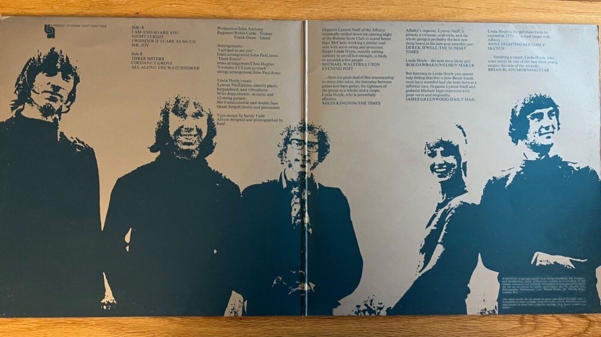 Affinity - Same / 1. UK Press. 1970 - (M-/M-)