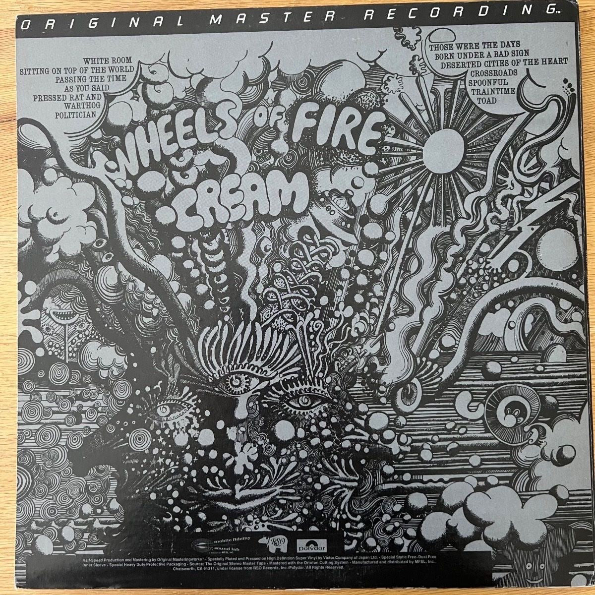 Cream - Wheels Of Fire / 2 LP - Audiophile MFSL 1985 - (M-/M-)
