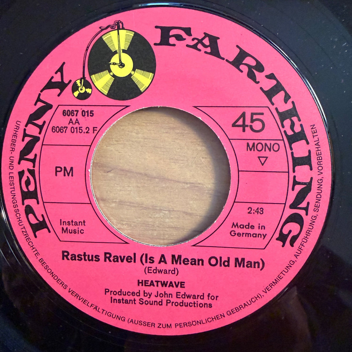 Heatwave - Sister Simon / 1. D-Press. 1970 - (M-/VG++)