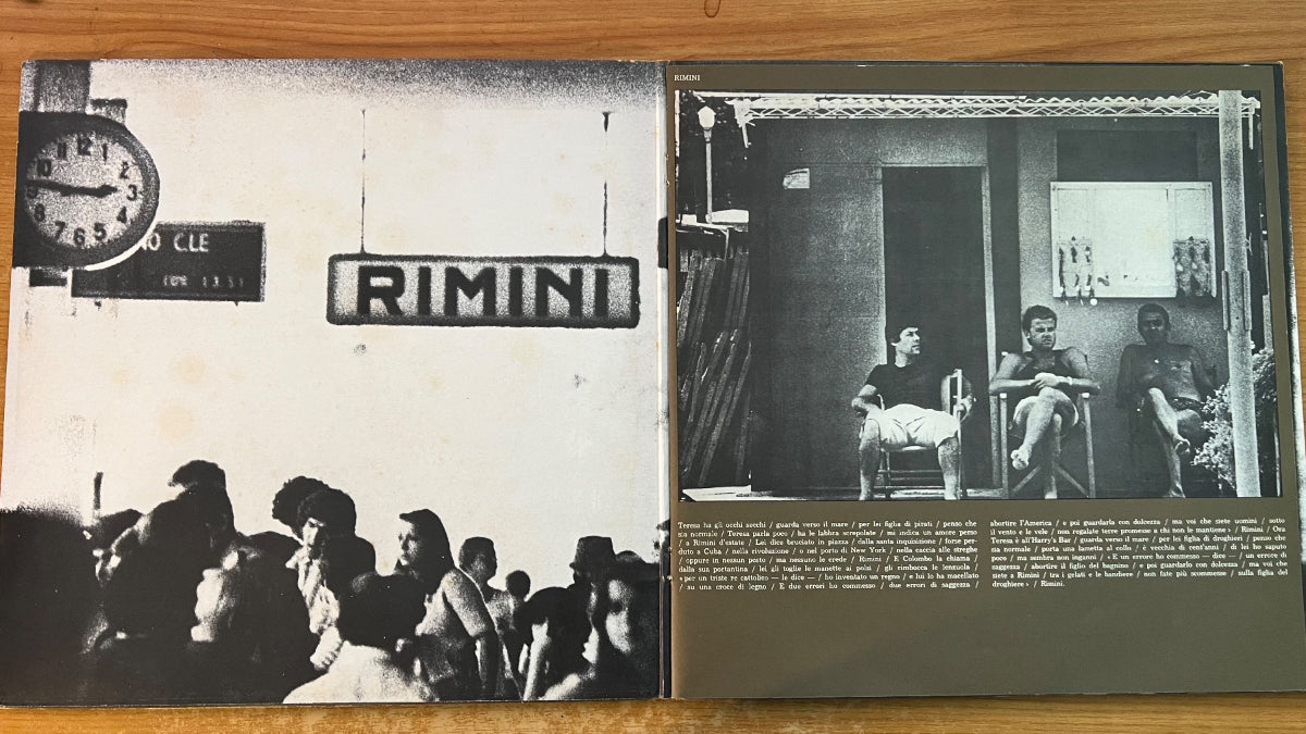 Fabrizi De André - Rimini / 1. Italy-Press. 1978 - (VG++/VG+)