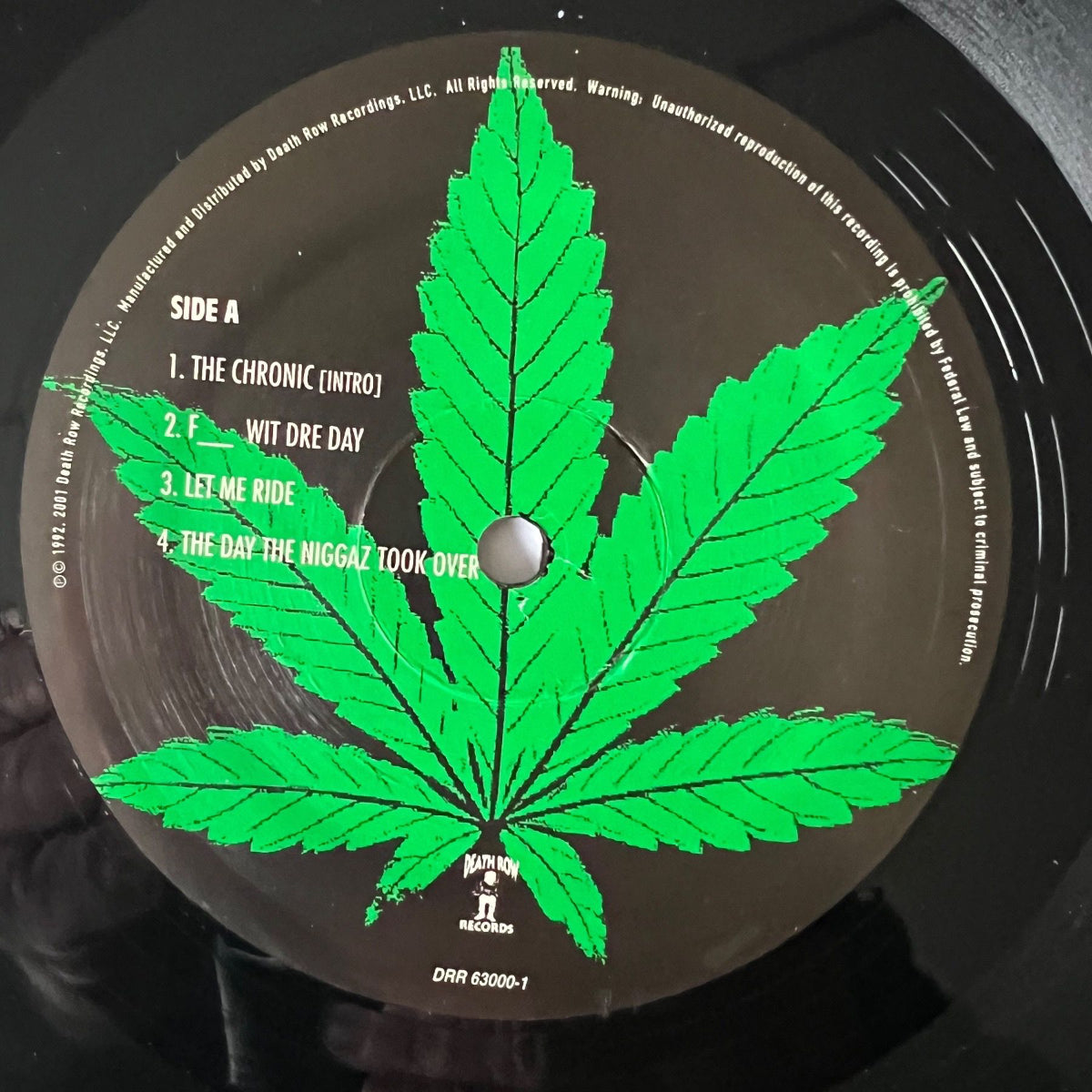 Dr. Dre - The Chronic / 2 LPs - US Press. 2001 - (M-/M-)