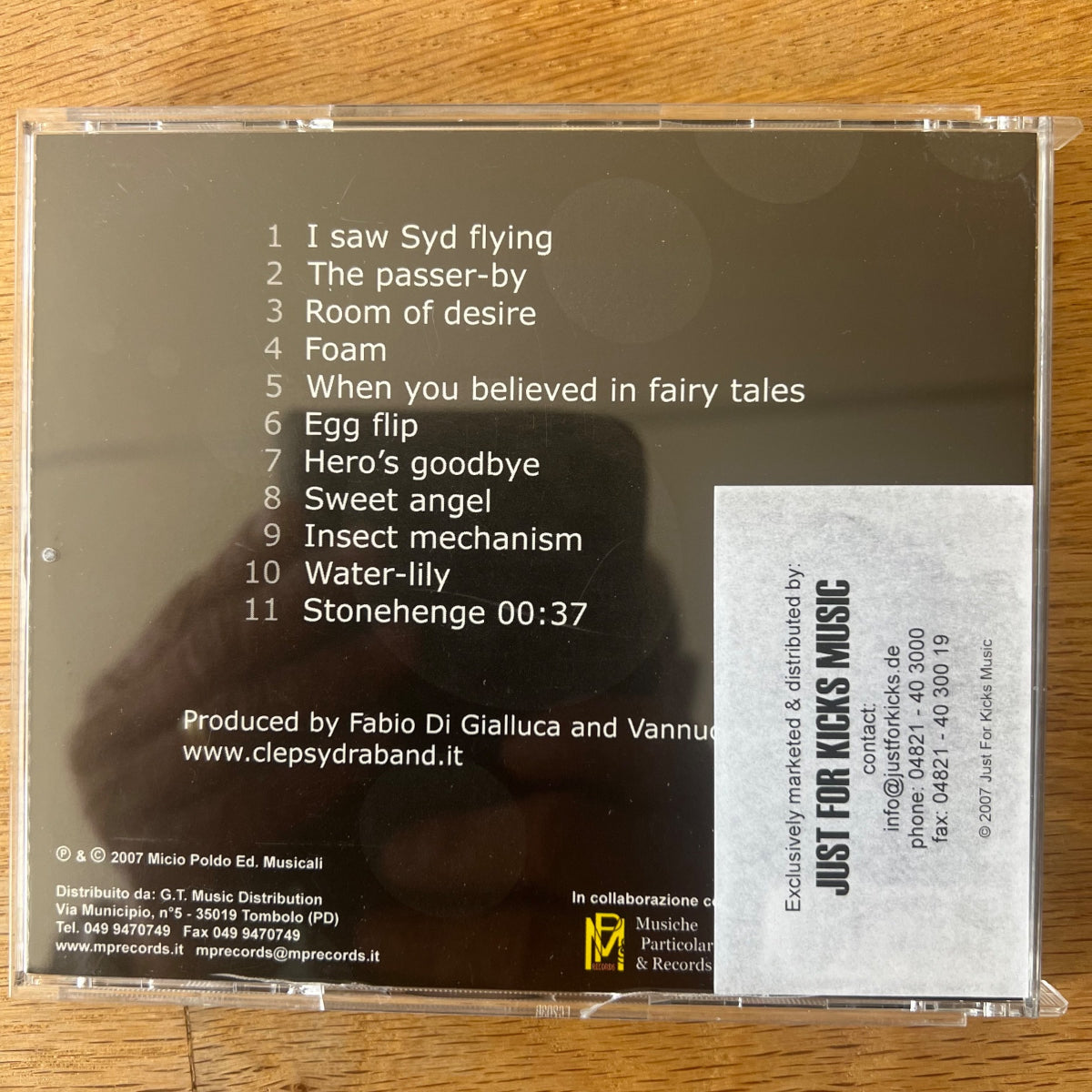 Clepsydra - Second Era Of Stonehenge / CD - 1- Italy-Press. 2007 - (M-/M-)