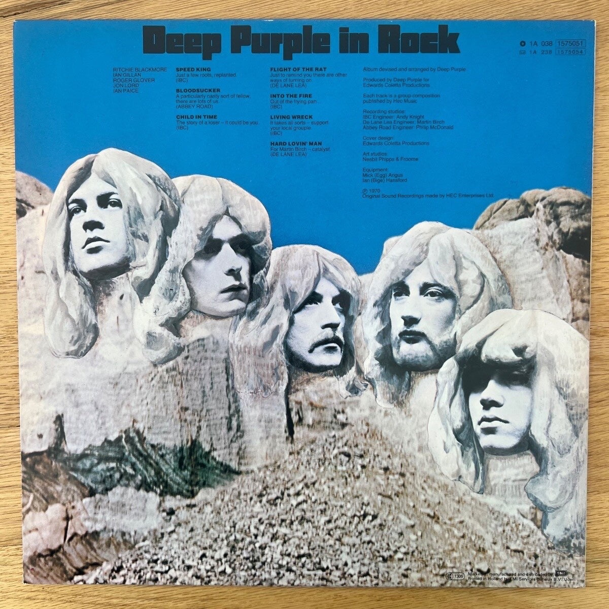 Deep Purple - In Rock / LP - EU-Press. 1983 - (M-/M-)