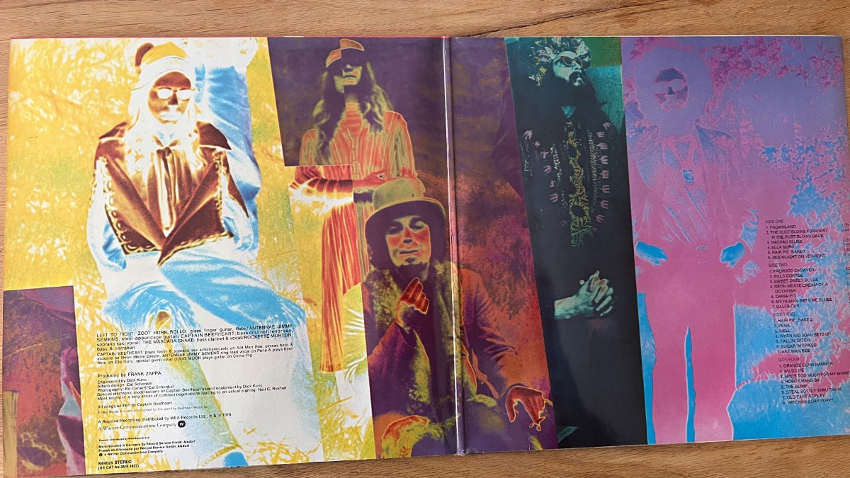 Captain Beefheart - & His Magic Band - Trout Mask Replica / D-Press. RE from 1969 - (M-/M-)