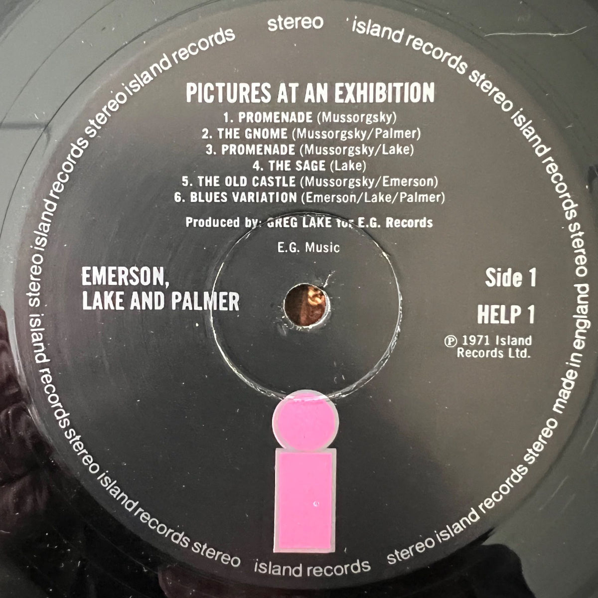 Emerson, Lake & Palmer - Pictures At An Exhibition / UK-Press RE - (M-/M-)