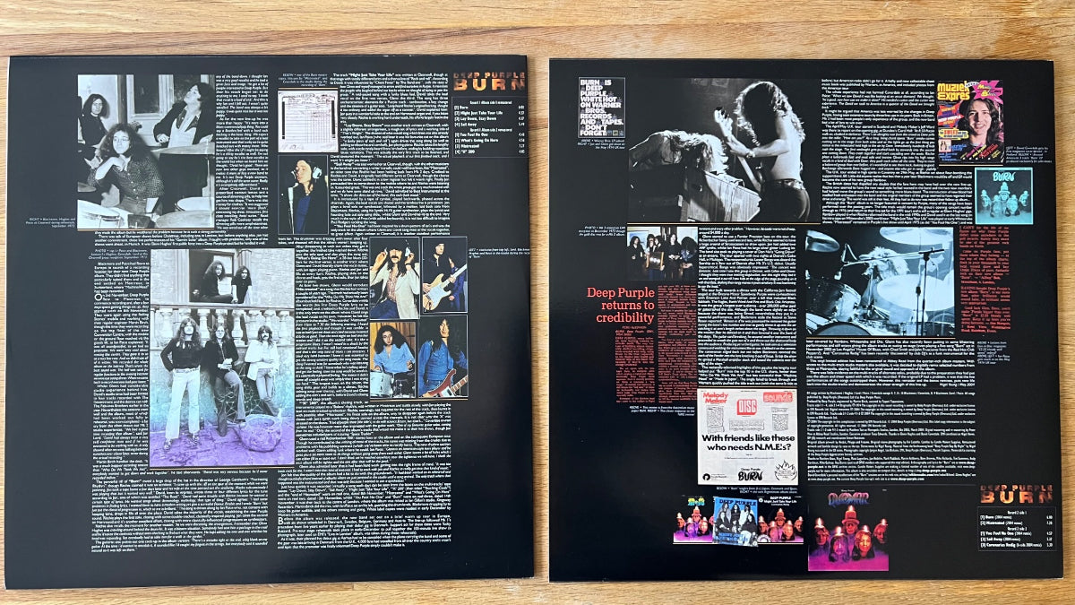 Deep Purple - Burn / 2 LP - EU-Press. 2012 - Limited Numb. Edition - 30th. Anniversary Edition - (Mint /Mint)