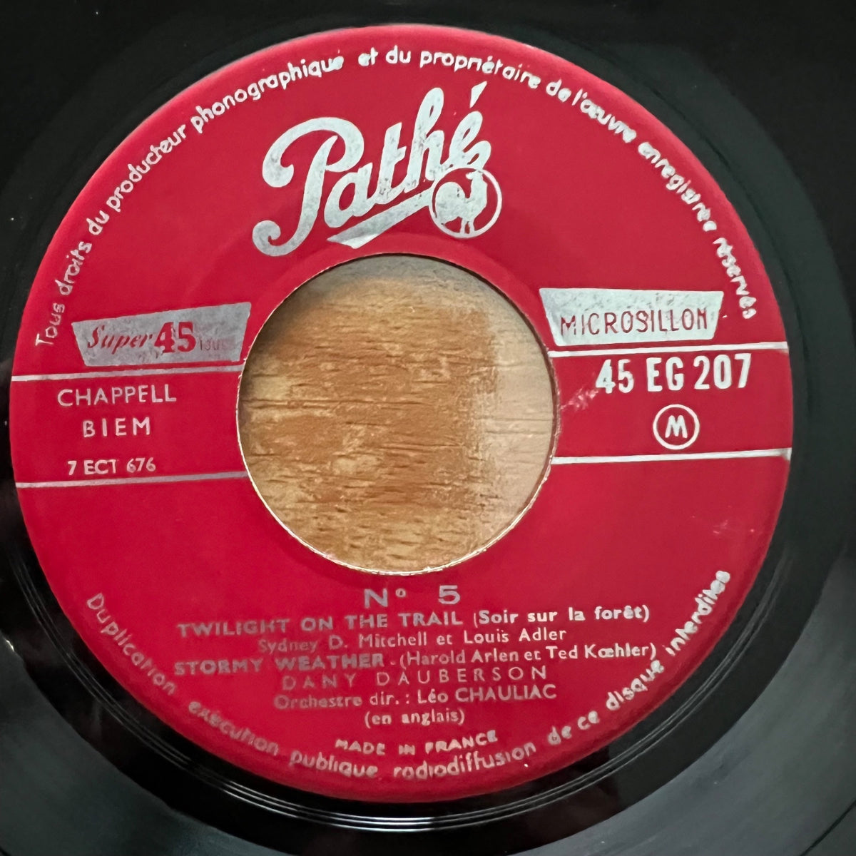 Dany Dauberson - N° 5, Dans Les Ports De Soleil / 1. France-Press. 1956 - (VG/VG++)