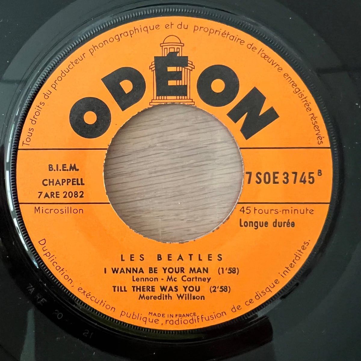 Beatles - I Want To Hołd Your Hand / 7" EP - 1. France-Press. 1964 - Mono - (VG++/M-)
