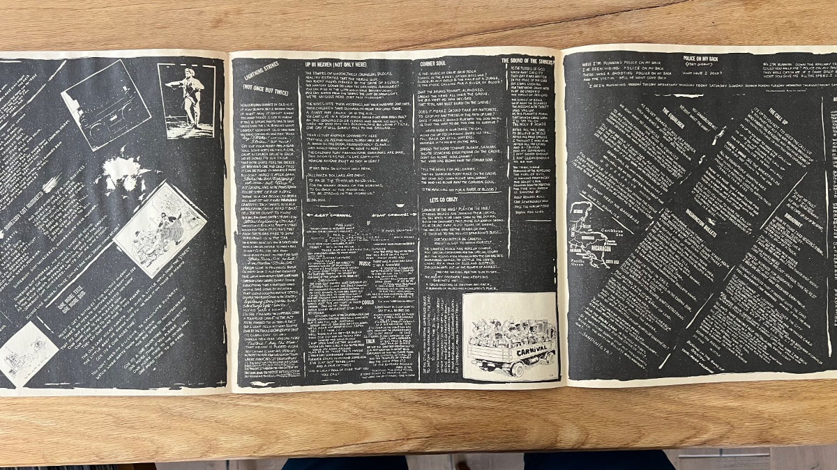 Clash - Sandinista / 3 LP - 1re édition britannique. 1980 - (M-/M-)