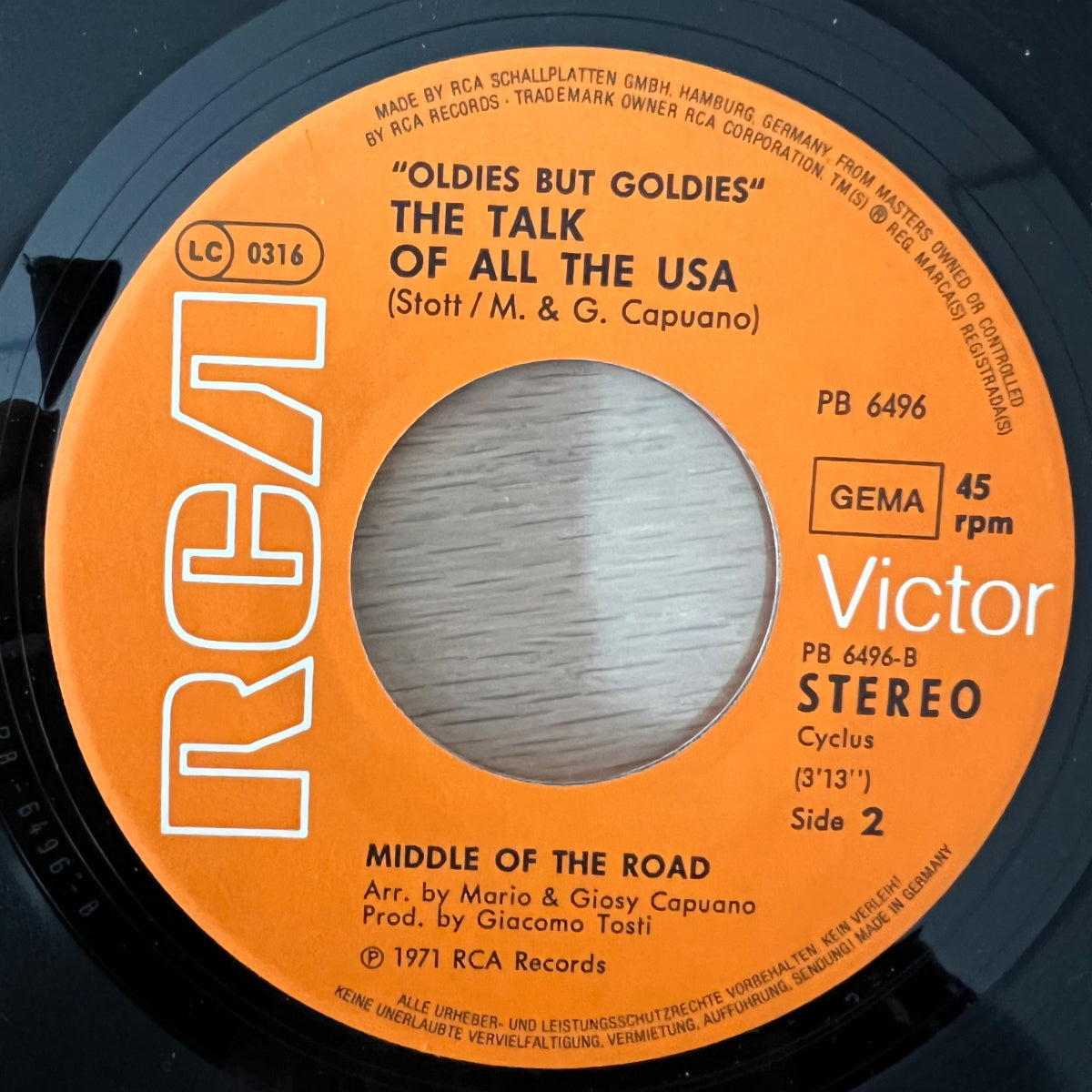 Middle Of The Road - Tweedle Dee, Tweedle Dum / D-Press. 1973 - (M-/VG+)