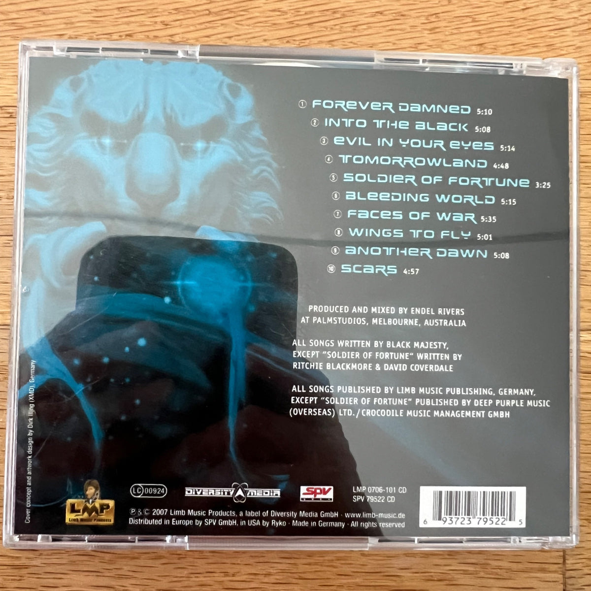 Black Majesty - Tomorrowland / CD - 1. D-Press. 2007 - (M-/M-)