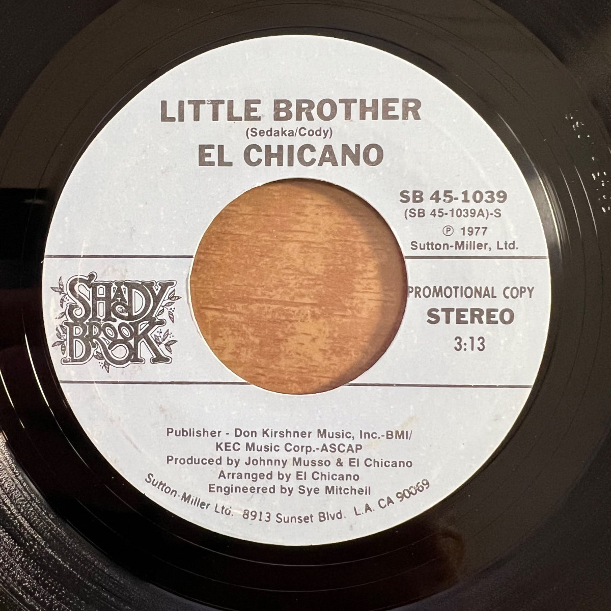 El Chicano - Little Brother / US Promo 1977 - (M-/Neutral)