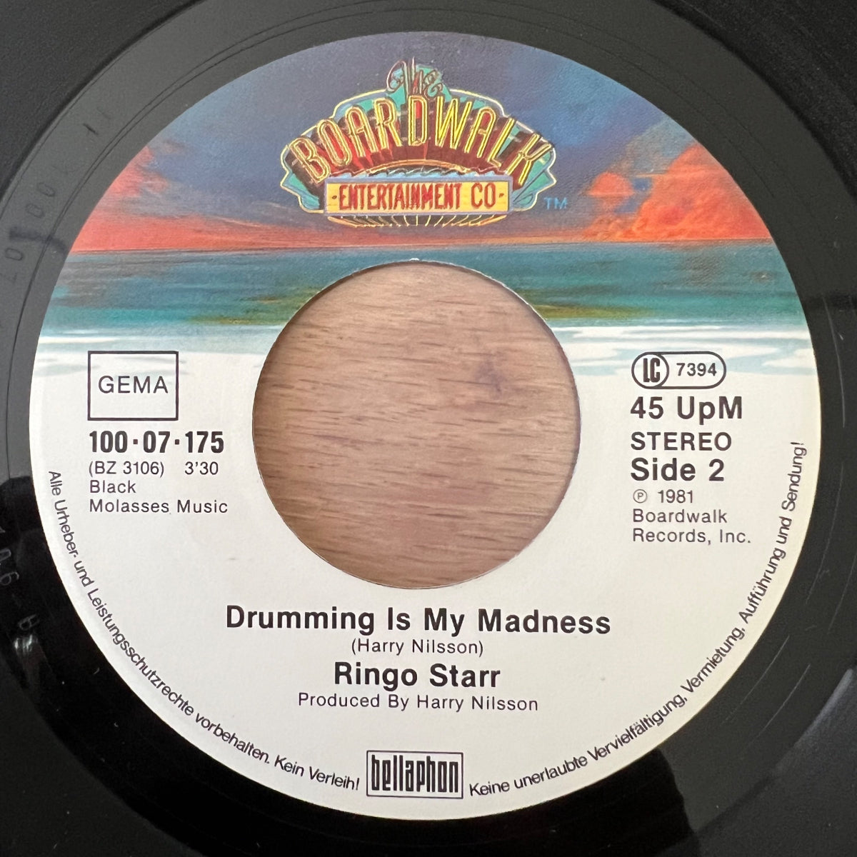 Ringo Starr Wrack My Brain / 1. D-Press. 1981 - (M-/VG++)