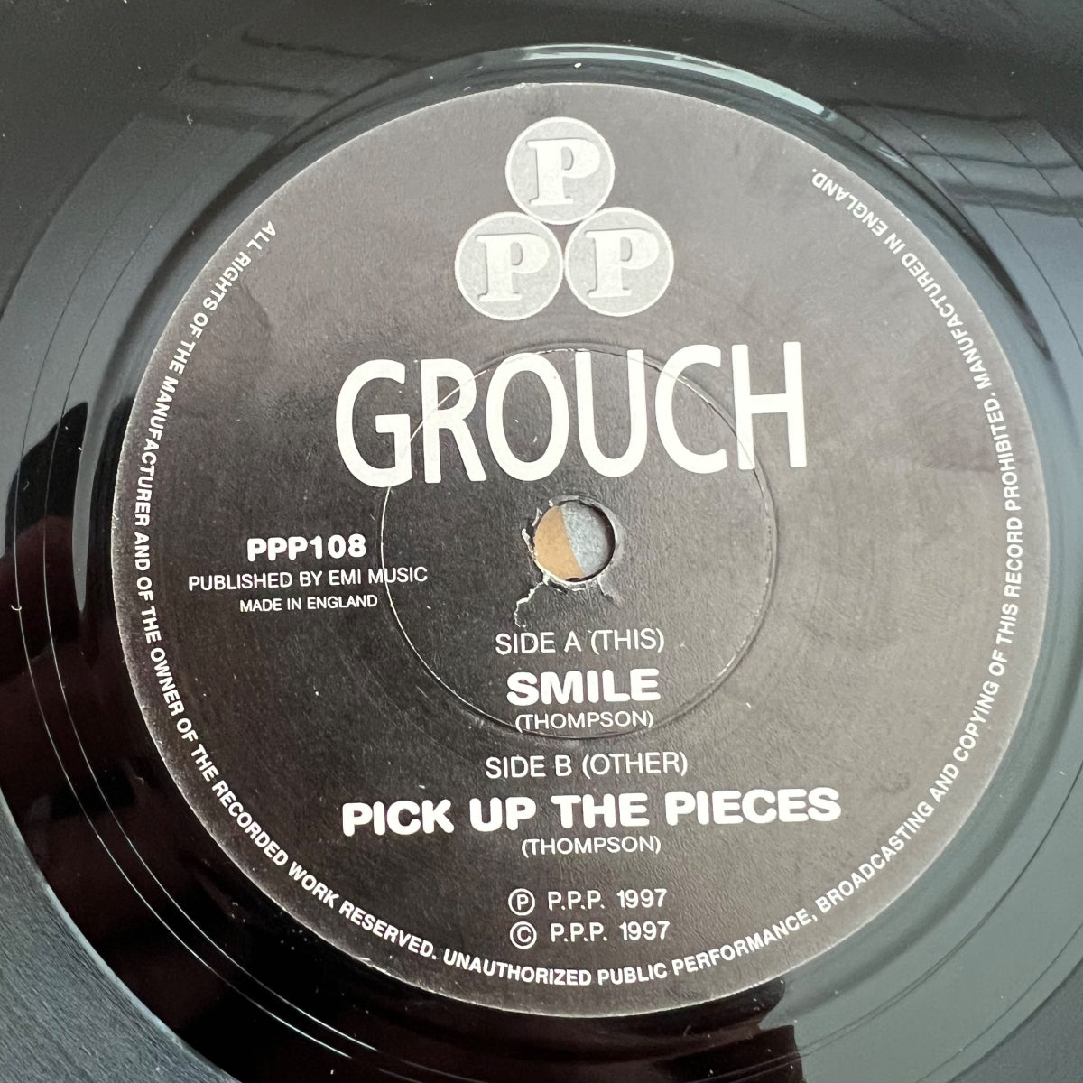 Grouch - Smile / 1- UK-Press. 1997 - (VG++/M-)