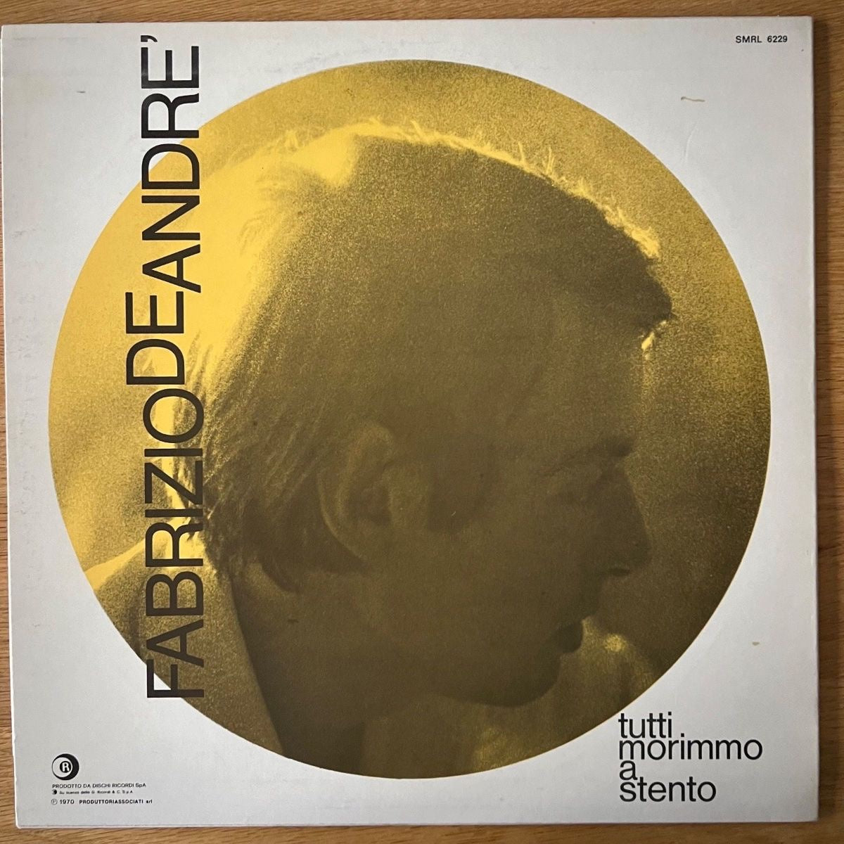 Fabrizio De Andre - Tutti Morimmo A Stento / Italy-Press. 1978 - (M-/VG++)