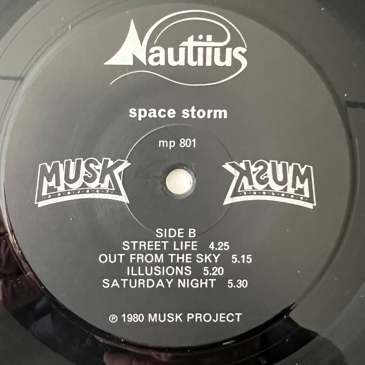 Nautilus - Space Storm / 1. Swiss Press. 1980 - (M-/VG++)