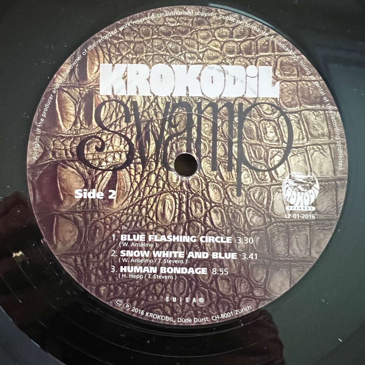 Krokodil - Swamp / Swiss-Press. 2020, Lim. Ed. signed - (Mint)