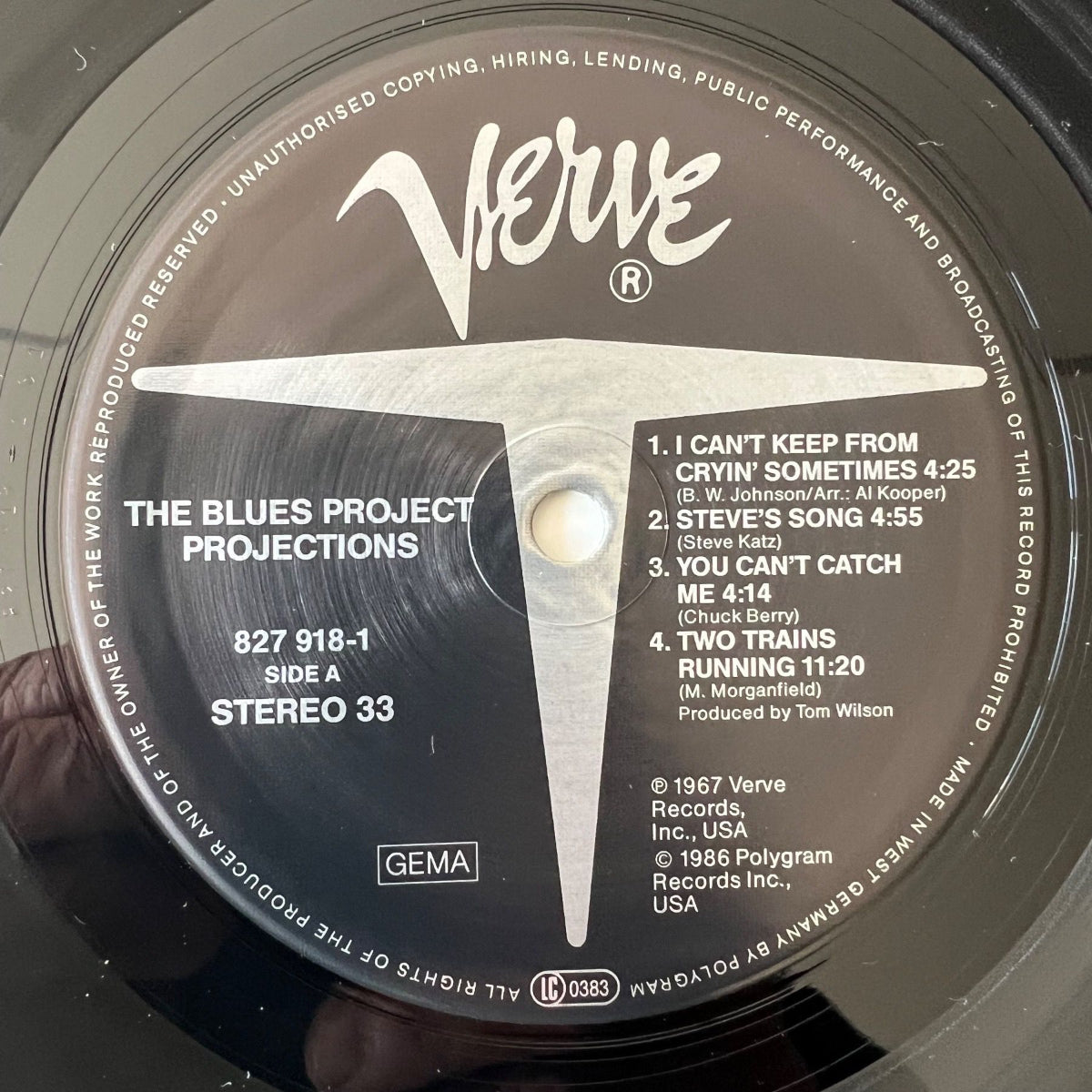Blues Project - Projections / D-Press. 1986 , RE von 1966 - (M-/M-)