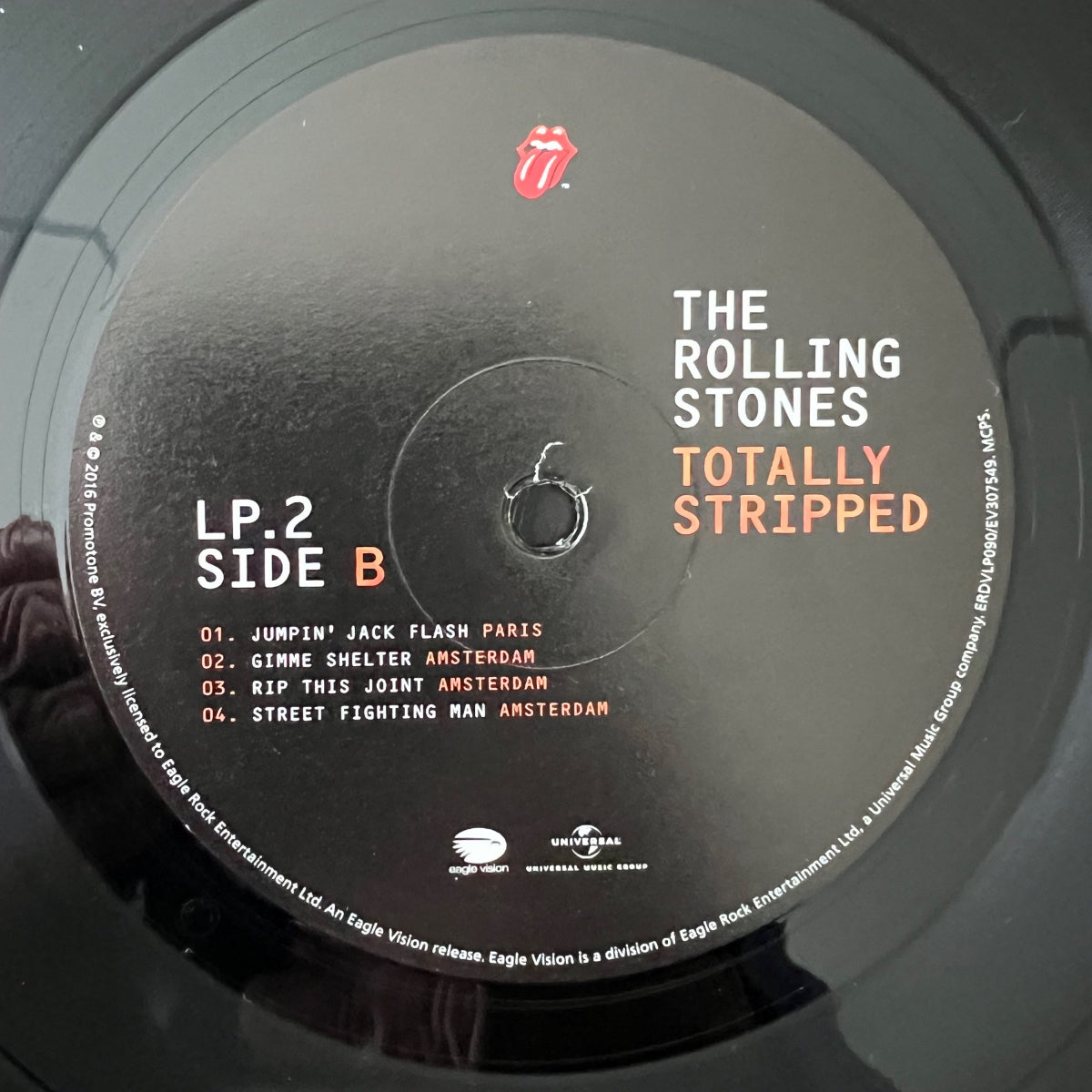 Rolling Stones - Totally Stripped / 2 LP & DVD - 1st US Press. 2016 - (Mint/Mint)