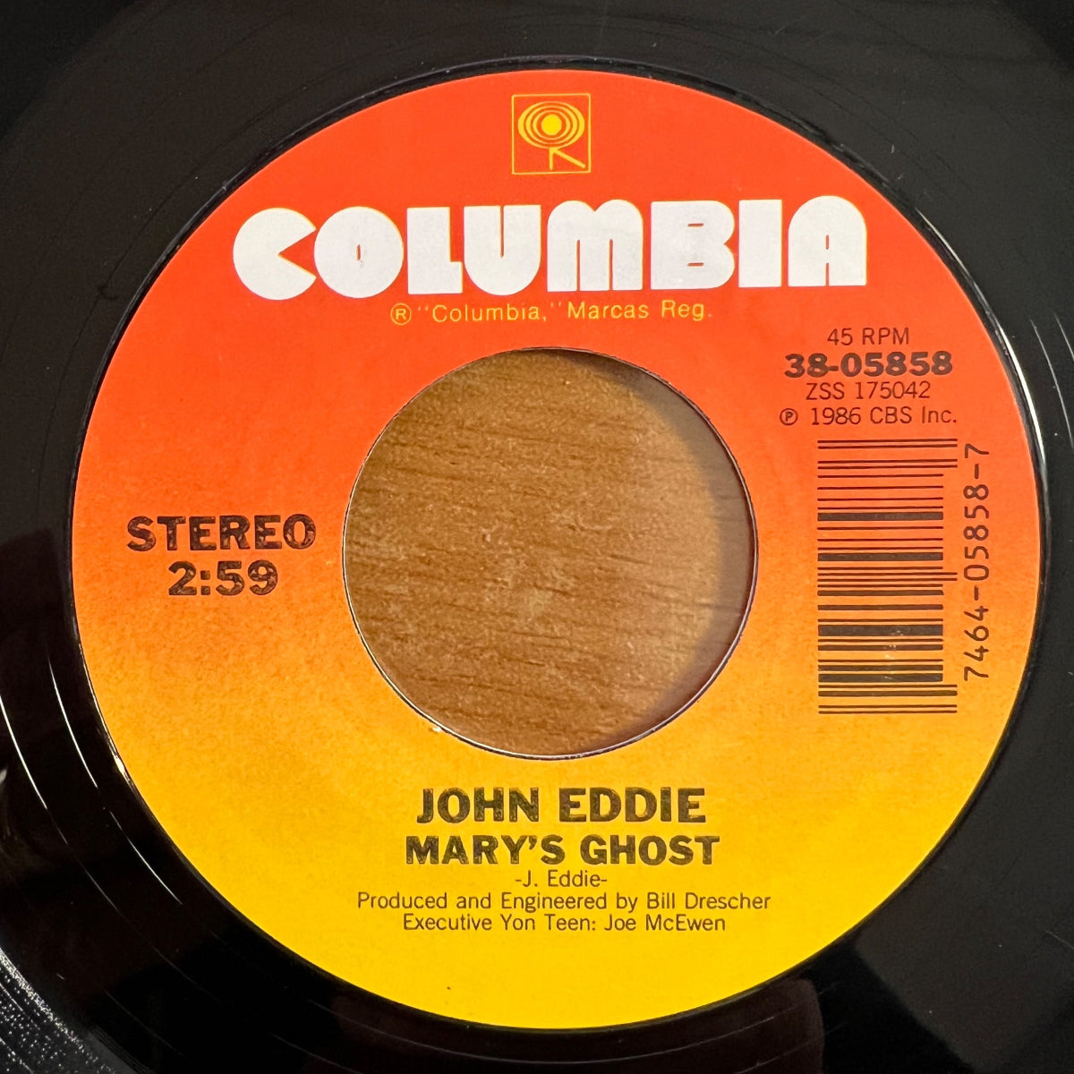 John Eddie - Jungle Boy / 1. US-Press. 1986 - (M-/M-)