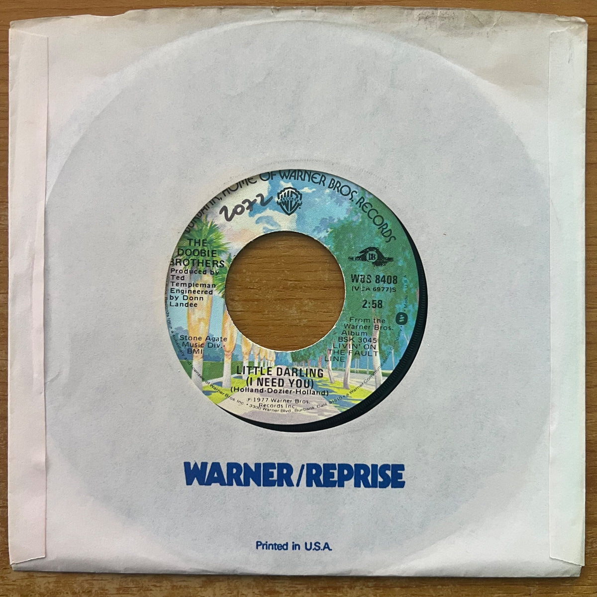 Doobie Brothers - Little Darling / 1. US-Press. 1977 - (M-/VG+)