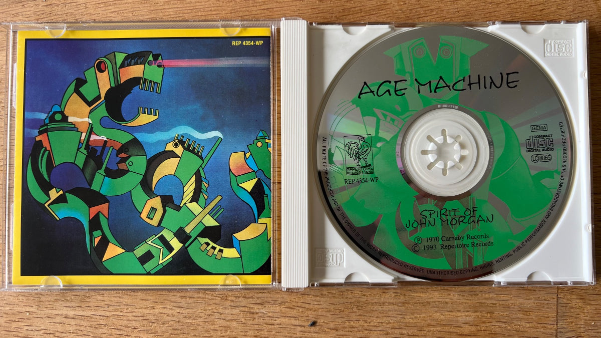 Spirit Of Jon Morgan - Age Machine / CD - 1st D-Press. on CD 1993 - (M-/M-)
