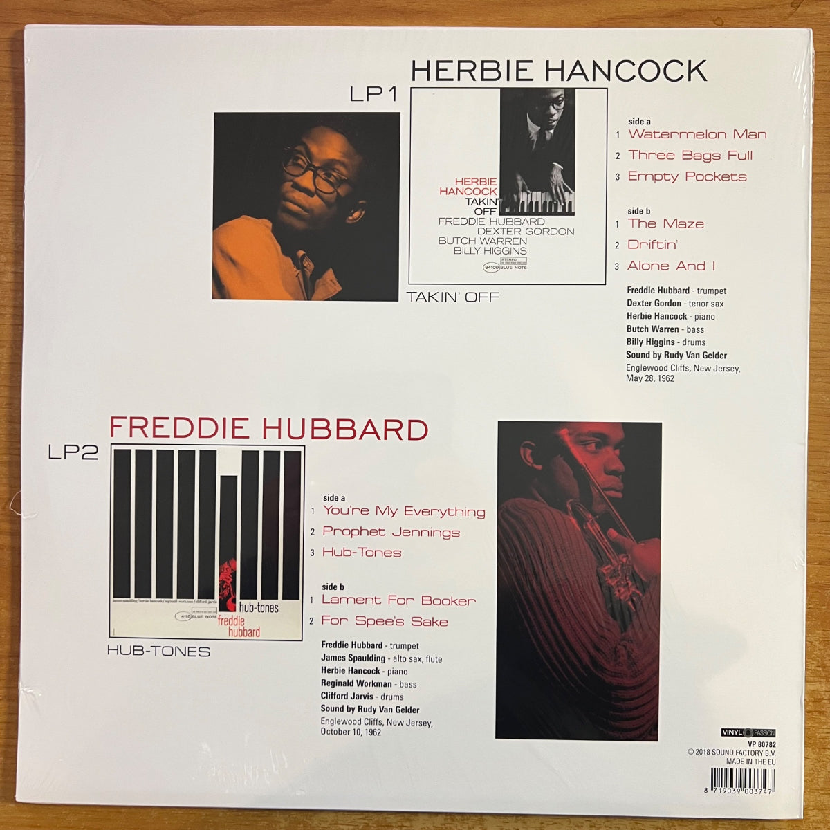 Herbie Hancock & Freddie Hubbard - Takin' Off / Pressage UE. 2018 - (Neuf sous blister)