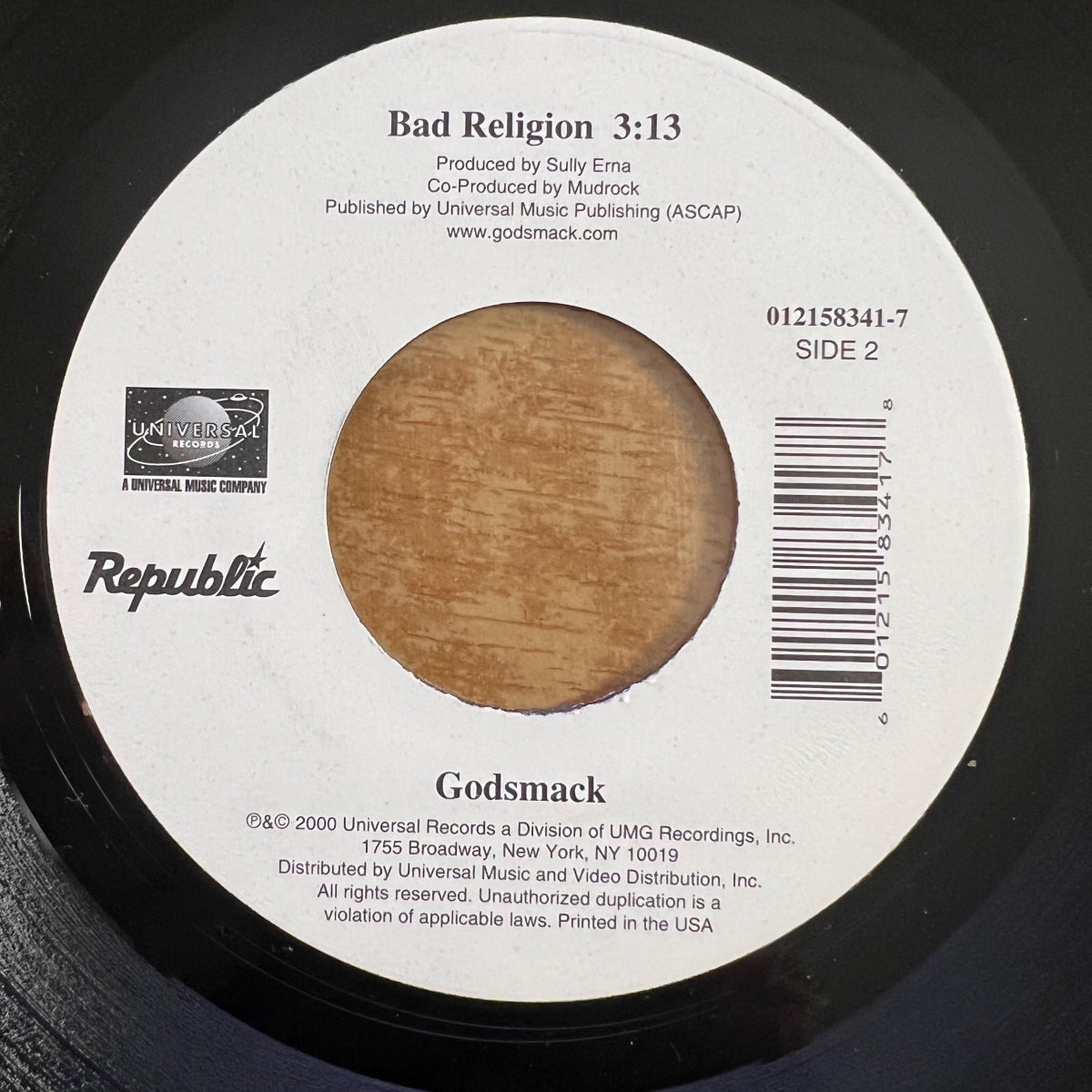 Godsmack - Voodoo / 1. US-Press. 2000 - (M-/Neutral)