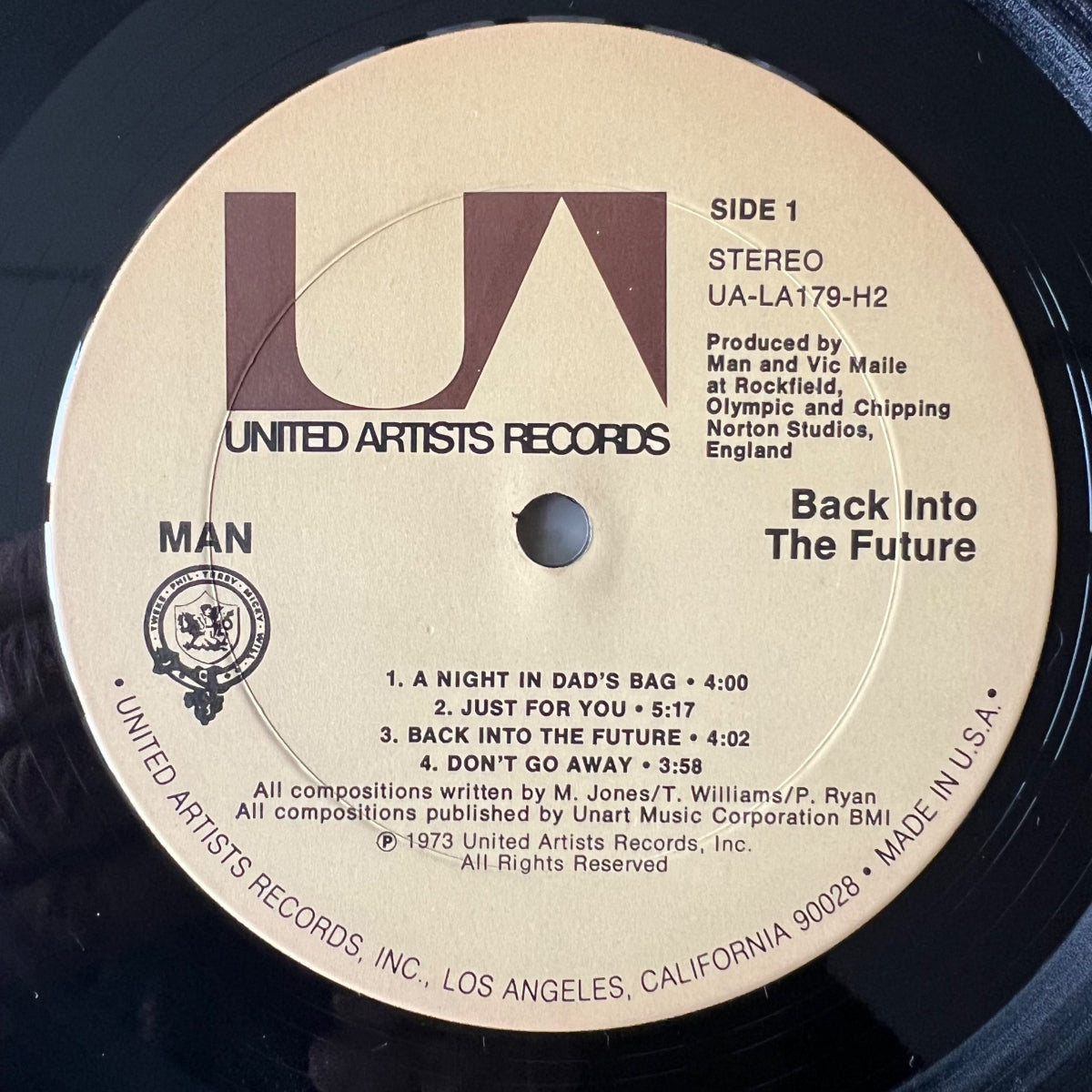 Man - Back Into The Future / 2 LP - 1. US-Press. 1973 - (M-/VG++)